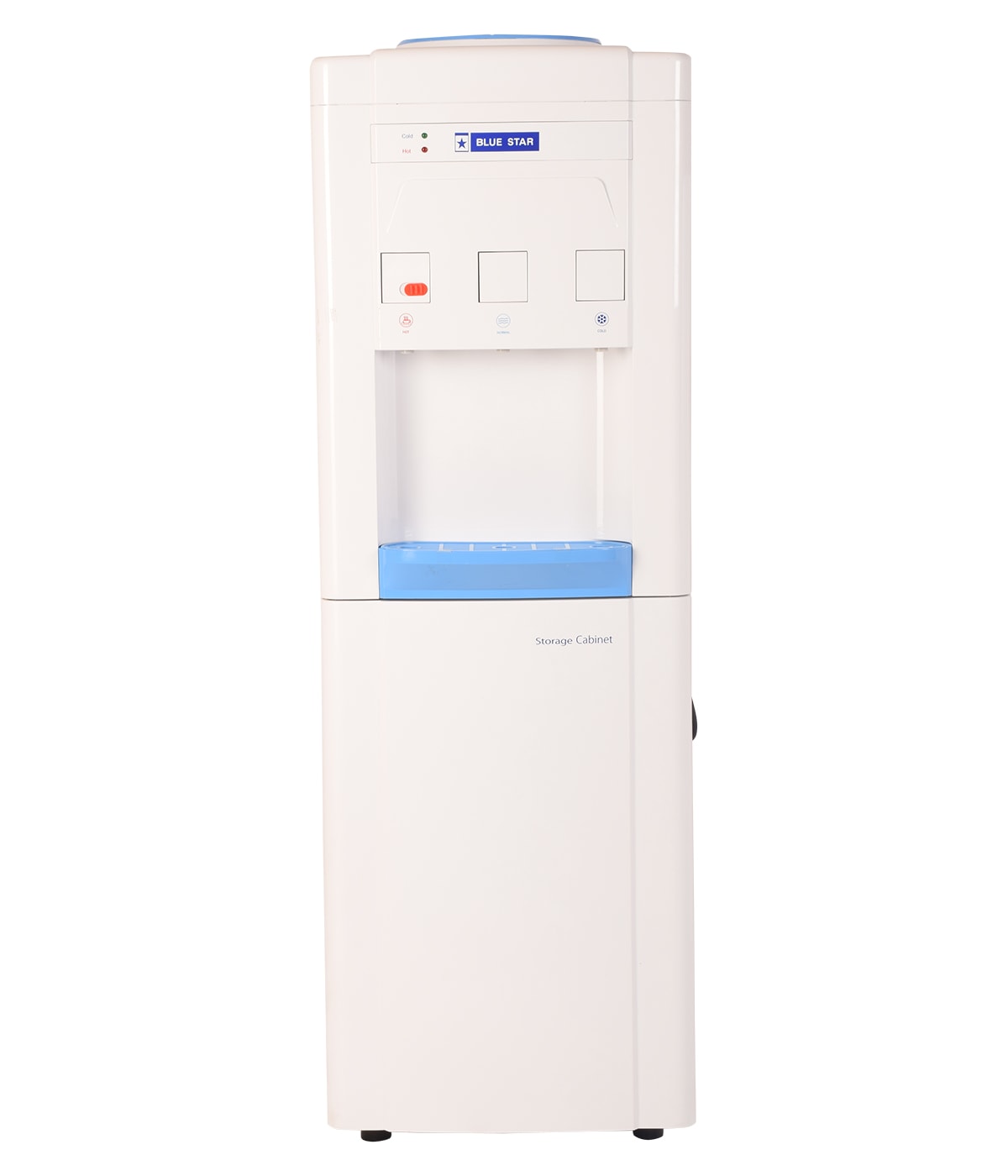 Blue Star BWD3FMCGA Water Dispenser with Storage Cabinet or Non Cooling Cabinet